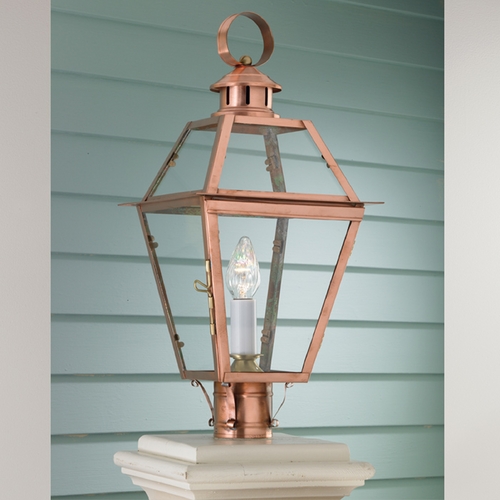Norwell Lighting Norwell Lighting New Orleans Copper Post Light 2250-CO-CL