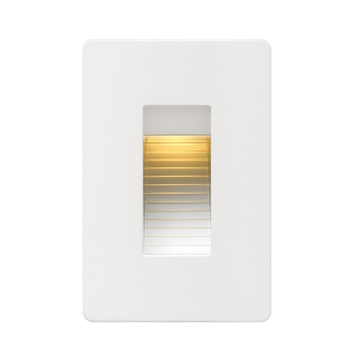 Hinkley Luna 3-Inch Wide Satin White LED Recessed Step Light by Hinkley Lighting 58504SW