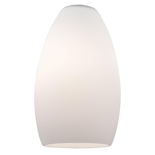 Access Lighting Opal White Bowl / Dome Glass Shade with 1-5/8-Inch Fitter Opening by Access Lighting 23112-OPL