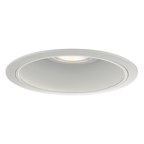Recesso Lighting by Dolan Designs White Reflector Trim for 6-Inch Recessed Housings T600W-WH