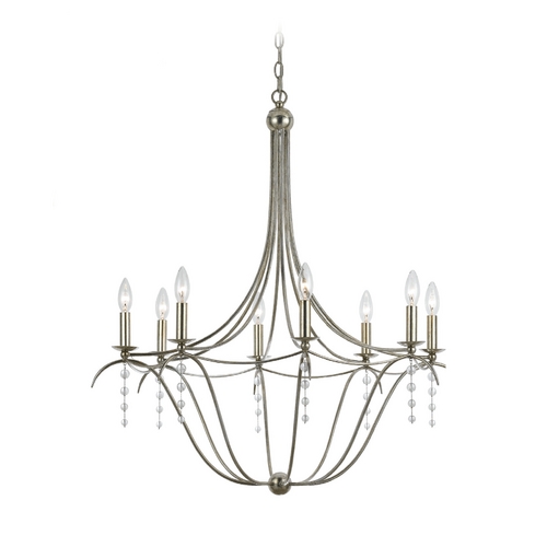 makers Chandelier Silver Crystal antique SA Antique 438 crystal Finish Crystorama chandelier in Lighting makers Chandelier Silver Crystal antique SA Antique 438 crystal Finish Crystorama chandelier in Lighting