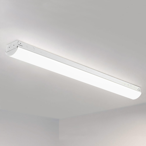 Design Classics Lighting 48-Inch LED Wraparound Shop Light with Acrylic Lens - 48 x 5 4805 4000K/90CRI