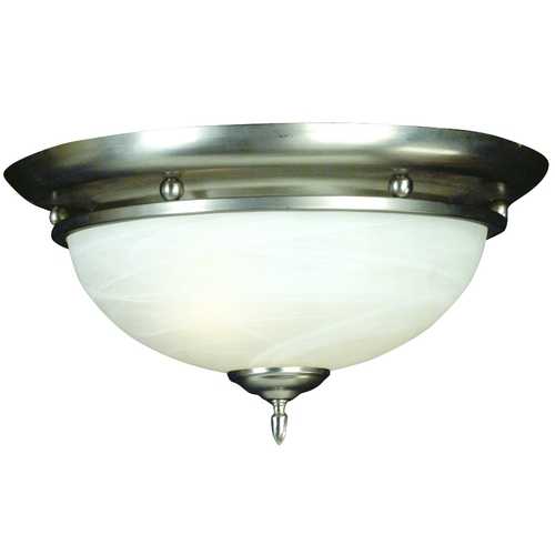 Empire Silver 1012Inch Flushmount Ceiling Light Fixture Dy1603Es