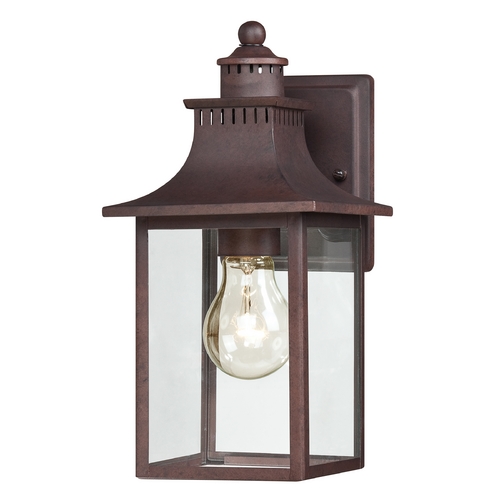 Quoizel Lighting Chancellor Outdoor Wall Light in Copper Bronze by Quoizel Lighting CCR8406CU