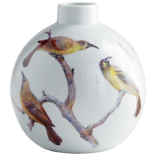 Cyan Design Aviary White Vase by Cyan Design 06470
