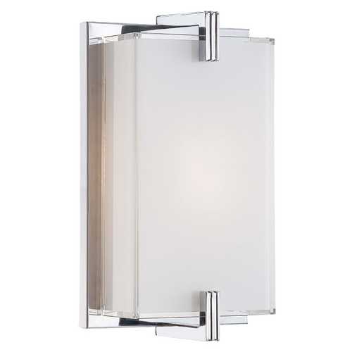 George Kovacs Lighting Cubism Wall Sconce in Chrome by George Kovacs P5210-077