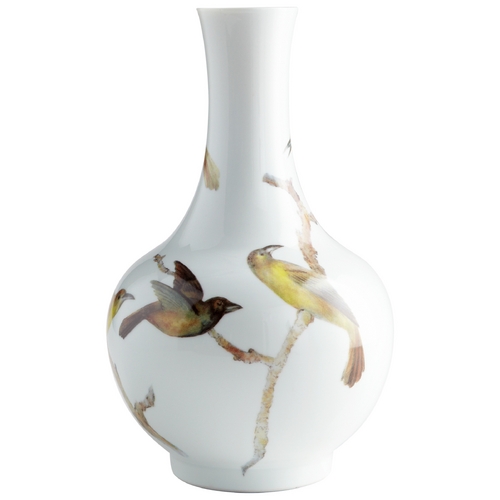 Cyan Design Aviary White Vase by Cyan Design 06471