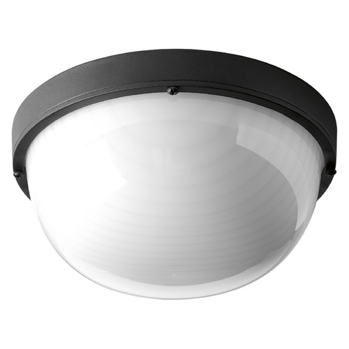 Progress Lighting 9.50-Inch Round LED Bulkhead Flush Mount in Black by Progress Lighting P3648-3130K9