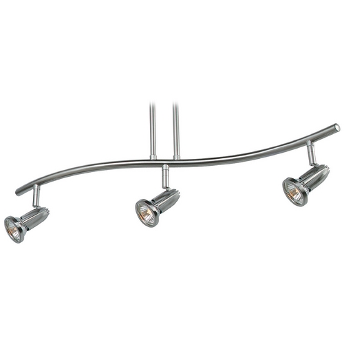 Access Lighting Modern Pendant in Brushed Steel by Access Lighting 52205-BS