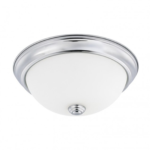 HomePlace by Capital Lighting Bates 11-Inch Chrome Flush Mount by HomePlace by Capital Lighting 214721CH