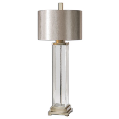 Uttermost Lighting Uttermost Drustan Clear Glass Table Lamp 26160-1