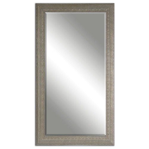 Uttermost Lighting Malika 38.5x68.5-Inch Rectangular Mirror in Antique Silver 14603