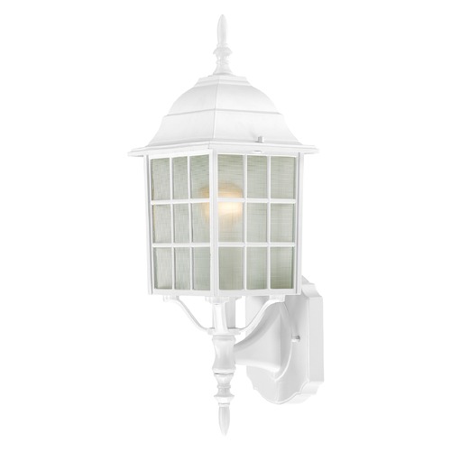 Nuvo Lighting Outdoor Wall Light in White by Nuvo Lighting 60/4901