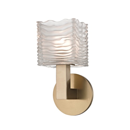 Hudson Valley Lighting Sagamore Aged Brass LED Sconce by Hudson Valley Lighting 5441-AGB