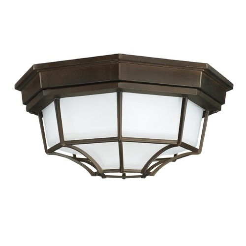 Capital Lighting 11.25-Inch Outdoor Flush Mount in Old Bronze by Capital Lighting 9800OB