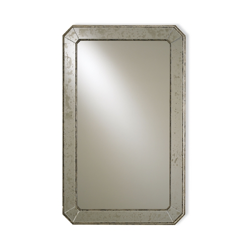 Currey and Company Lighting Antiqued 41x26 Mirror by Currey & Company 4203