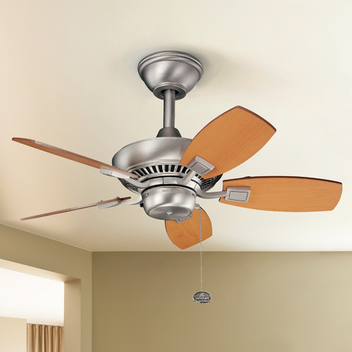 Kichler Lighting Canfield 30-Inch Fan in Brushed Nickel by Kichler Lighting 300103NI