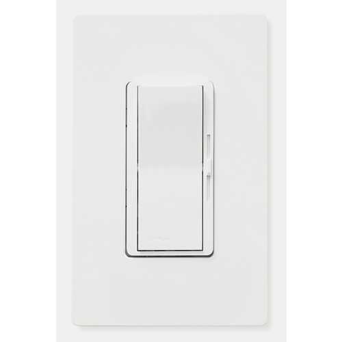 Lutron Dimmer Controls Diva CL Paddle LED Dimmer in White DVCL-153PH-WH