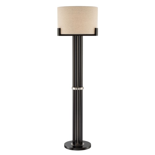 Lite Source Lighting Barend Dark Walnut Floor Lamp by Lite Source Lighting LS-83020