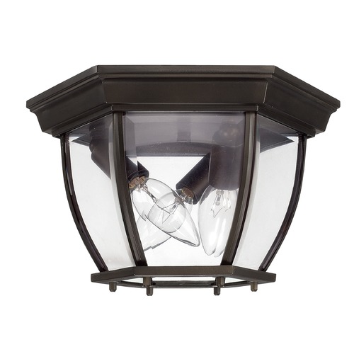 Capital Lighting Outdoor Old Bronze Close-To-Ceiling Light by Capital Lighting 9802OB