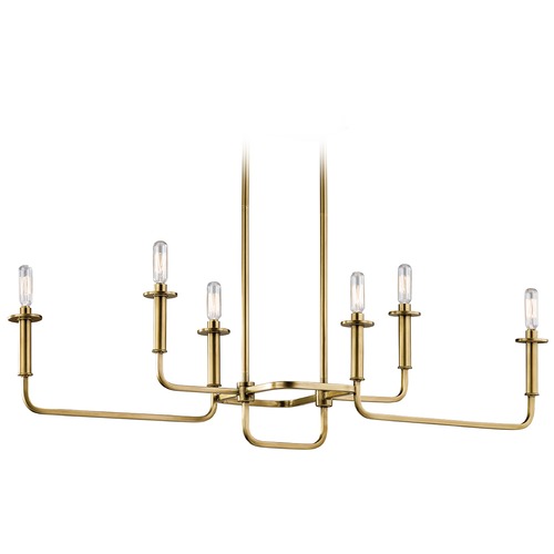 Kichler Lighting Alden Linear Light in Brass by Kichler Lighting 43362NBR