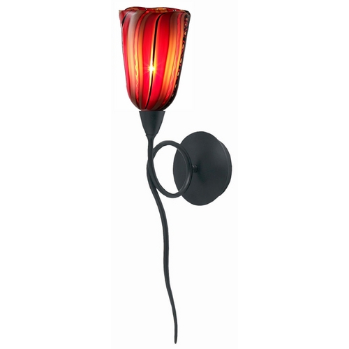 Oggetti Lighting Amore Matte Black Sconce by Oggetti Lighting 18-5504F