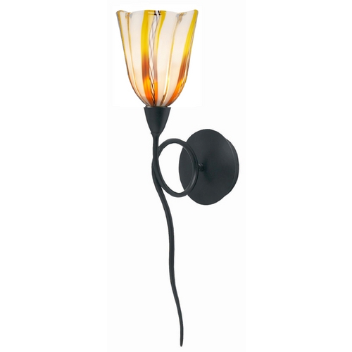 Oggetti Lighting Amore Matte Black Sconce by Oggetti Lighting 18-5505F