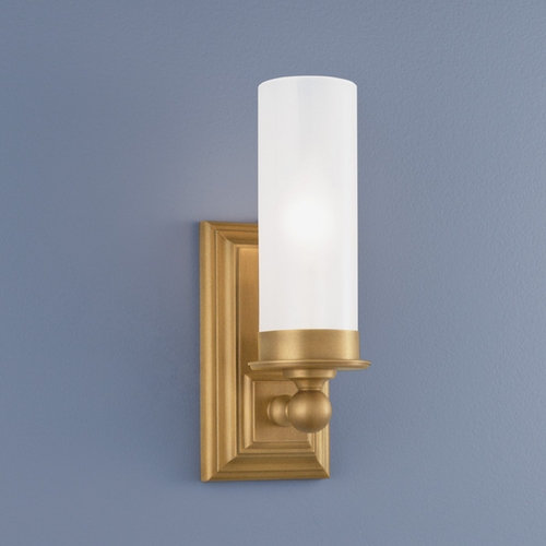 Norwell Lighting Norwell Lighting Richmond Aged Brass Sconce 9730-AG-MO