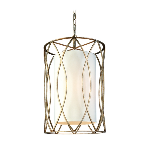 Troy Lighting Sausalito 28.25-Inch High Pendant in Silver Gold by Troy Lighting F1284SG