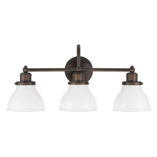 Capital Lighting Baxter 24.25-Inch Vanity Light in Burnished Bronze by Capital Lighting 8303BB-128