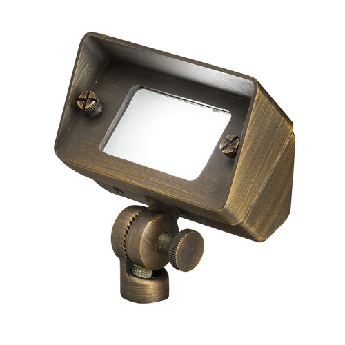Kichler Lighting 12V Mini Wall Wash Accent Light in Centennial Brass by Kichler Lighting 15476CBR