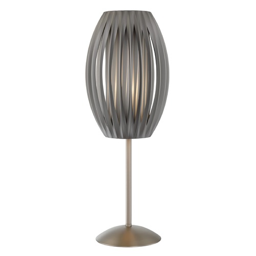 Lite Source Lighting Egg Stainless Steel Table Lamp by Lite Source Lighting LS-2875SS/GREY
