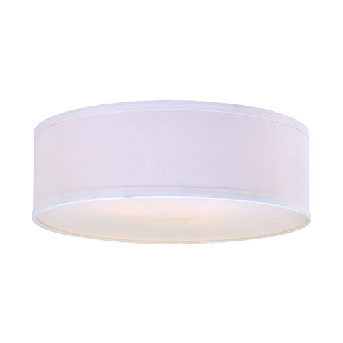 Design Classics Lighting White Linen Drum Lamp Shade SH7492DIF