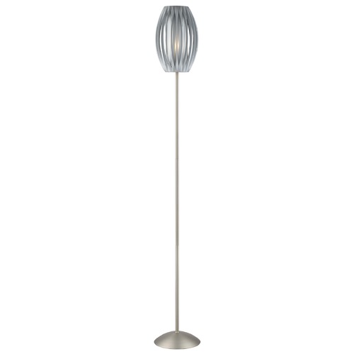 Lite Source Lighting Egg Stainless Steel Floor Lamp by Lite Source Lighting LS-8875SS/GREY
