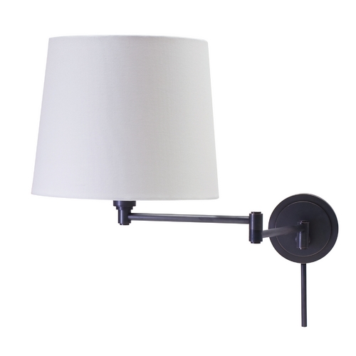 House of Troy Lighting Townhouse Swing-Arm Lamp in Oil Rubbed Bronze by House of Troy Lighting TH725-OB