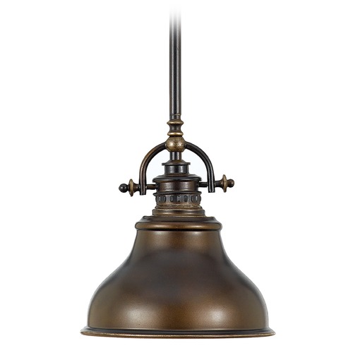 Quoizel Lighting Emery Mini Pendant in Palladian Bronze by Quoizel Lighting ER1508PN