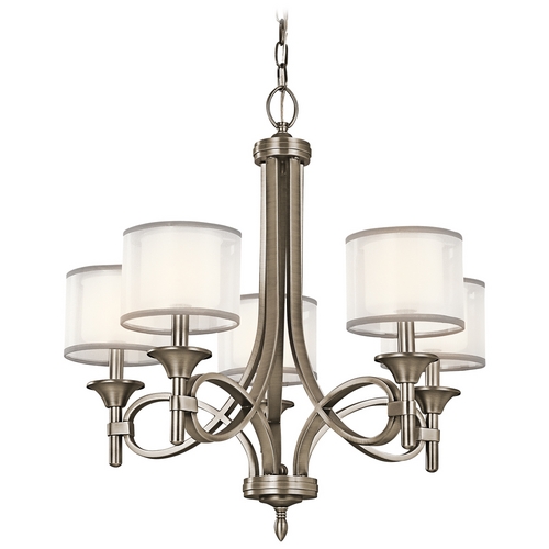 Kichler Lighting Lacey 25-Inch Chandelier in Antique Pewter  by Kichler Lighting 42381AP