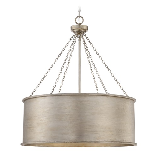 Savoy House Rochester Silver Patina Pendant by Savoy House 7-488-6-53