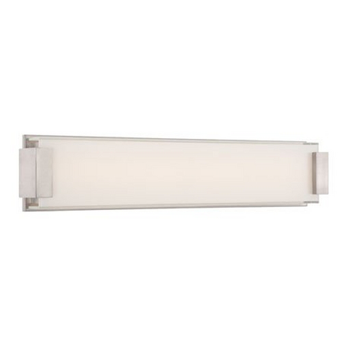 Modern Forms by WAC Lighting Polar 26-Inch LED Bath Light in Brushed Nickel by Modern Forms WS-3226-BN