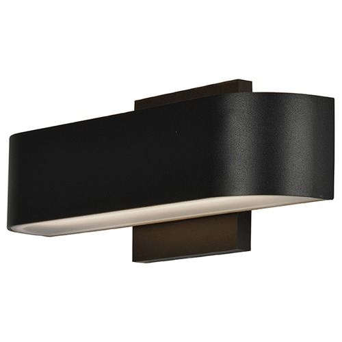 Access Lighting Montreal Black LED Outdoor Wall Light by Access Lighting 20046LEDDMG-BL/FST