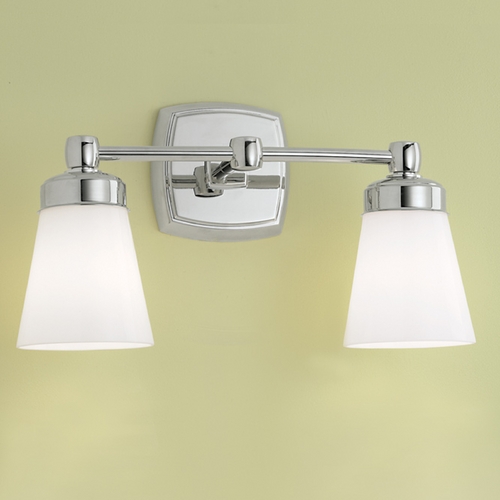 Norwell Lighting Norwell Lighting Soft Square Chrome Bathroom Light 8932-CH-SO