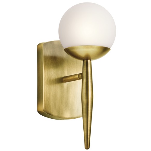 Kichler Lighting Jasper Sconce in Brass by Kichler Lighting 45580NBR