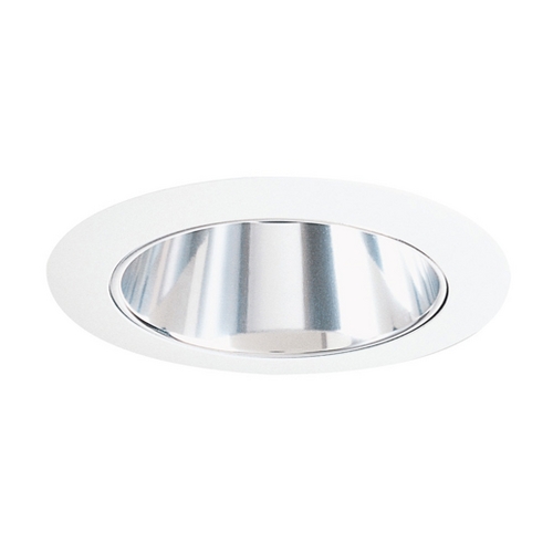Juno Lighting Group Haze Alzak Cone for 4-Inch Recessed Housing 17 HZWH