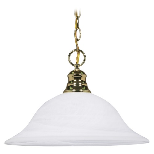 Nuvo Lighting Pendant in Polished Brass by Nuvo Lighting 60/392