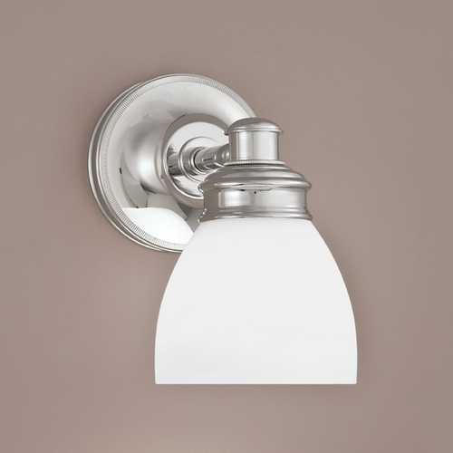 Norwell Lighting Norwell Lighting Spencer Chrome Sconce 8791-CH-OP