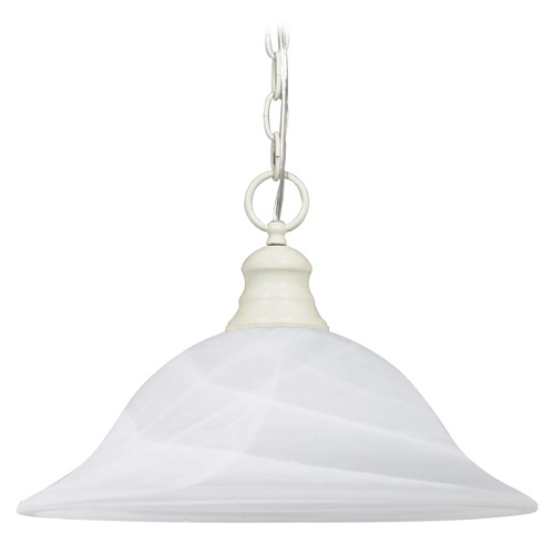 Nuvo Lighting Pendant in Textured White by Nuvo Lighting 60/393