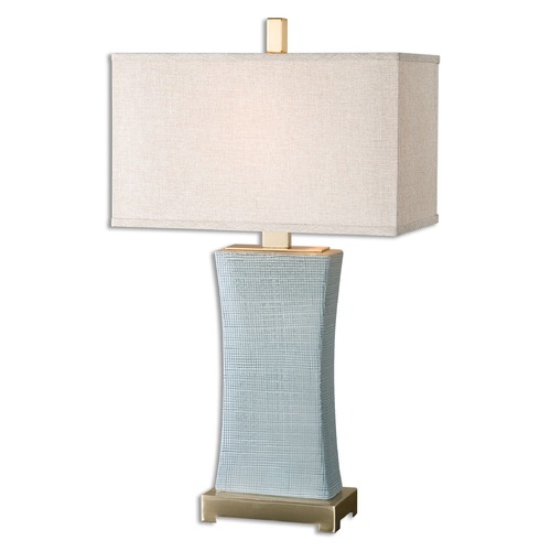 Uttermost Lighting Uttermost Cantarana Blue Gray Table Lamp 26673-1