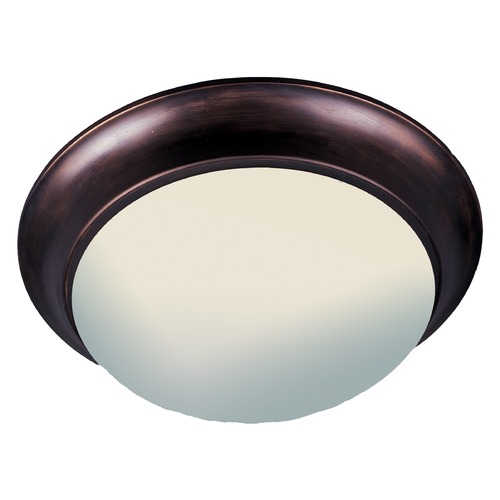 Maxim Lighting Essentials Oil Rubbed Bronze Flush Mount by Maxim Lighting 5852FTOI