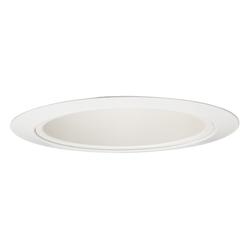 Juno Lighting Group 5-Inch Wet Location Enclosed Cone Trim in White by Juno Lighting Group 216 WWH