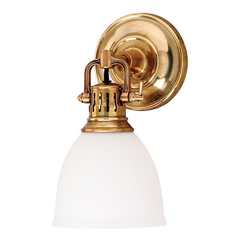 Hudson Valley Lighting Pelham Sconce in Aged Brass by Hudson Valley Lighting 2201-AGB